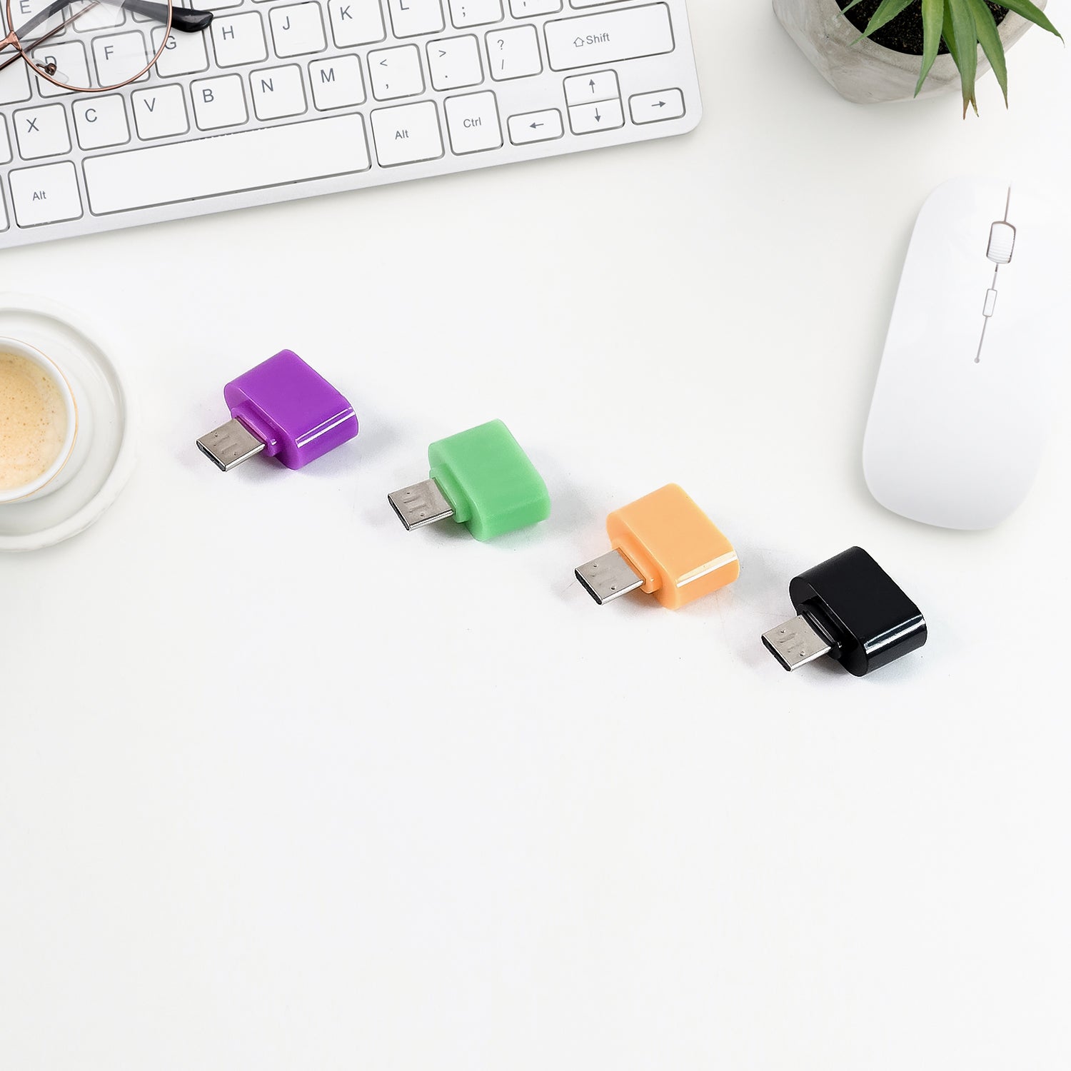 Micro USB OTG Adapter Converter (10 Pcs Set) Micro USB OTG Adapter Converter (10 Pcs Set)
